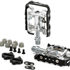 Image de XLC PD-S02 PÉDALES AUTOMATIQUES VTT 108x65M UNILATÉRALES NOIRES/ARGENT