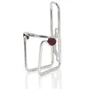 Image de XLC Cage bidon alu BC-A02 (Couleur: Argent Matte) Porte-Bouteille métal pour vélo Support bidon