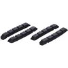 Image de XLC Diverse Bremsschuhe Ersatzbremsgummi Bs-x07 4er Set 72 Mm Pieces de Velo Mixte, Noir