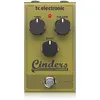 Image de TC Electronic CINDERS OVERDRIVE Pédale Overdrive Effet Lampes avec Sensations Extrêmement Réactives et Expressives