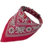 Image de Nobby Collier avec Foulard pour Chien Rouge 55 cm