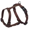 Image de Nobby Harnais Classique en Nylon pour Chien Brun 10 mm x 25/35 cm