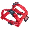Image de Nobby Harnais Classique en Nylon pour Chien Rouge 10 mm x 14/20 cm