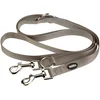 Image de Nobby Laisse Réglable en Nylon pour Chien Gris 20 mm x 200 cm