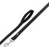 Image de Nobby 80546-05 Laisse en Maille Preno Noir Laisses pour Chiens Longueur 120 cm Largeur 20/25 mm