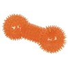 Image de Nobby Jouet pour Chien Spiky Os + Bip Orange 15 cm