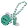 Image de Nobby Balle en Caoutchouc Solide avec Corde Dental Line Balle : Ø 7 cm, Balle avec Corde : 30 cm