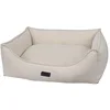 Image de Nobby 61747 Kamba Lit rectangulaire Beige 100 x 80 x 25 cm