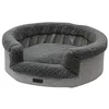 Image de Nobby 61862 JASIN Lit Ovale Gris 85 x 75 x 19 cm