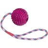 Image de Nobby 62382 Boule en Caoutchouc avec Corde