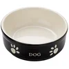 Image de Nobby Mangeoire en Terre Cuite pour Chien Motif Dog Noir Diamètre 13,5 cm