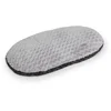 Image de Nobby Seoli Oreiller Ovale pour Chien Gris Foncé/Gris Clair 57 x 37 cm