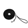 Image de Nobby Laisse de Pistage Rond en Nylon pour Chien Noir 5 mm x 15 m