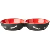 Image de Nobby 73388 Double gamelle en céramique pour Chat Motif Cat