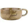 Image de Nobby Gamelle en Bois antidérapante Ø 19,5 x 9 cm env. 1500 ML