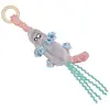 Image de Nobby 80252 Peluche Souris Élastique avec Anneau en Bois 22 g