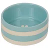 Image de Nobby 82426 Strio Mint/Crème Gamelle en céramique Ø 18 x 7 cm 1,25 l