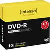 Image de Intenso 4801652 DVD-R vierge 4.7 GB 10 pc(s) slimcase imprimable