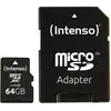 Image de Carte microSDXC Intenso High Performance 64 GB Class 10 avec adaptateur SD