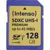 Image de Carte SDXC Intenso Premium 128 GB Class 10, UHS-I