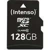 Image de Intenso Intenso - Flash-Speicherkarte (microSDXC-an-SD-Adapter inbegriffen) Carte microSDXC 128 GB Class 10 avec adaptateur SD