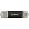 Image de Intenso Twist Line Clé USB 64 GB anthracite 3539490 USB-A, USB-C®, USB 3.1