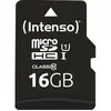 Image de Intenso 16GB microSDHC Performance Carte microSD 16 GB Class 10 UHS-I étanche