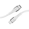 Image de Intenso Câble USB USB 2.0 USB-C® mâle, Connecteur Lightning 1.50 m blanc gaine textile 7902002