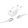 Image de Intenso W30C GaN + C315L Chargeur USB 30 W 1x USB-C®, 1x Apple Lightning blanc intérieure GaN, USB Power Delivery (USB-PD)