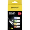 Image de Intenso USB-Stick 5er Pack Basic Line 5 x 32 GB Clé USB 32 GB jaune, vert, bleu, orange, noir 3503585 USB 2.0