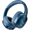 Image de Intenso O400HA Casque Supra-auriculaire Hybride, réduction Active du Bruit, jusqu'à 75 Heures d'autonomie et Bluetooth 5.3, avec Mode Musique, Mode Transparent et Temps de Charge Rapide, Bleu