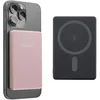 Image de Intenso MW5000 Batterie Externe magnétique 5000 mAh   Compatible MagSafe, Recharge sans Fil 15 W, USB-C PD 20 W, Plate et compacte   Testée en Allemagne   Rosé : Amazon.FR: High-Tech