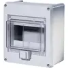 Image de Armoire de distribution montage apparent (en saillie) F-Tronic KV06WDKE 7240051 Nombre de divisions = 6 Nbr de rangées = 1
