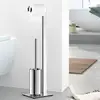 Image de Zack LINEA Porte-brosse WC avec brosse, 40027,
