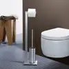 Image de Zack LINEA Porte-brosse WC avec brosse, 40382,