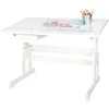 Image de Pinolino 201379 Bureau Inclinable Pin Naturel Lena Blanc