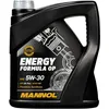 Image de MANNOL Huile moteur Energy 5W-30 ACEA C2 ACEA C3 API SP Formula OP 4 L Compatible avec VW Golf VII 3/5 portes 5G1, BQ1, BE1, BE2 Golf IV 3/5 portes 1J1 Golf V 3/5 portes 1K1 Polo V 3/5 portes 6R1, 6C1