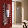 Image de Kermi Icaro Sèche-serviettes, fonctionnement mixte ou à eau chaude, CRV1A180040WXXK,