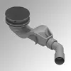 Image de Bette Solid 50 Garniture d’évacuation complète, B598-400AY,