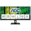Image de Moniteur LED AOC Essential-line U34E2M CEE F (A - G) 86.4 cm 34 pouces 3440 x 1440 pixels 21:9 4 ms HDMI , DisplayPort, Audio-Line-out VA LED