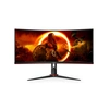 Image de AOC G2 CU34G2XP 34" LED UltraWide Quad HD 5 ms Noir, Rouge CU34G2XP/BK