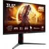 Image de AOC Moniteur U32G4U 31.5 Pouce 160Hz Fast IPS Dalle, 1ms GtG, HDR400, G-Sync Compatible, Ajustable en Hauteur, USB Hub(3840x2160 HDMI 2X 2.1 DP 1x 1.4) Noir