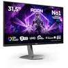 Image de AOC Moniteur AG326UZD2 32 Pouce 240Hz QD-OLED Dalle, 0.03ms GtG, HDR500 TrueBlack, FreeSync Prem Pro, G-Sync Comp, Ajustable en Hauteur, Haut-parleurs, USB Hub(3840x2160 HDMI 2X 2.1 DP 1x 2.1) Noir