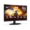 Image de AOC Moniteur Incurvé, C24G42FE 24 Pouce 180Hz, VA Dalle, 4ms GtG, HDR10, FreeSync, (1920x1080 HDMI 1x 1.4 DP 1x 1.2) Noir