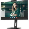 Image de AOC Q27P3QW Moniteur QHD 27 ", Webcam 2 MP, Hauteur réglable, Haut-Parleur (2560 x 1440, 75 Hz, HDMI, DisplayPort, hub USB) Noir
