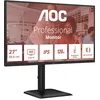 Image de AOC Moniteur Q27E4U 27 Pouces QHD, 120 Hz, IPS, 1 ms MPRT, Adaptive Sync, Mode HDR, réglage de la Hauteur (2560 x 1440, HDMI 1x 2.0, DP 1x 1.4, USB Hub) Noir
