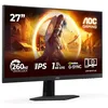 Image de AOC Moniteur 27G4ZRE 27 Pouce 260Hz Fast IPS Dalle, 1ms GtG, HDR10, G-Sync Compatible, (1920x1080 HDMI 2X 2.0 DP 1x 1.4) Noir