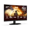 Image de AOC Moniteur Incurvé, C27G42FE 27 Pouce 180Hz, VA Dalle, 4ms GtG, HDR10, FreeSync, (1920x1080 HDMI 1x 1.4 DP 1x 1.2) Noir