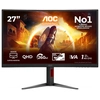 Image de AOC G4 CQ27G4Z2P 27" LCD Quad HD 1 ms Noir, Rouge CQ27G4Z2