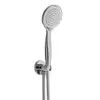 Image de Herzbach Living Spa Set de douche avec raccord mural coudé et support, 1 jet, 11.620224.2.01,